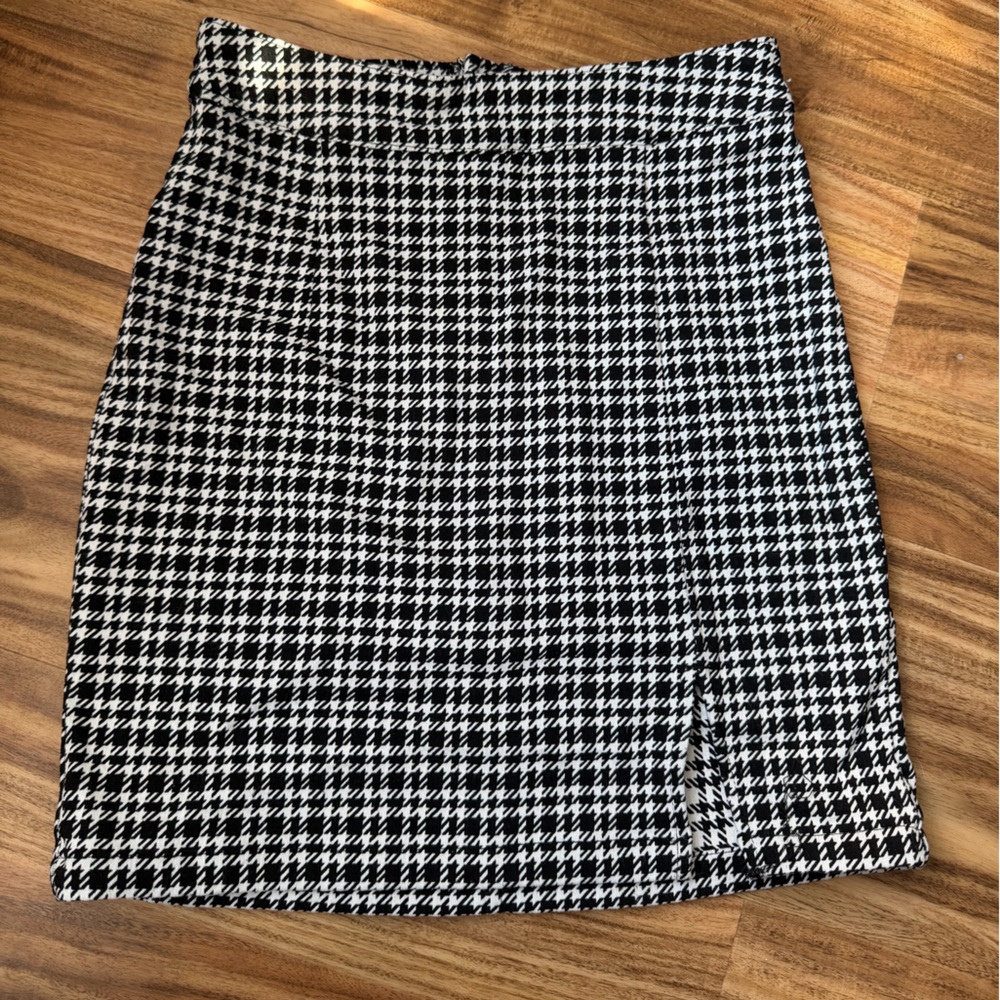 **TWO GARAGE SKIRT BUNDLE**Garage Teal and Navy Plaid Skirt